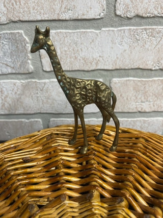 Brass giraffe
