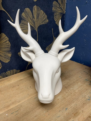 Stag head ceramic