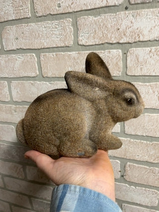 Flocked bunny