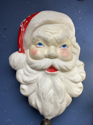 Blow Mold Santa face, no light