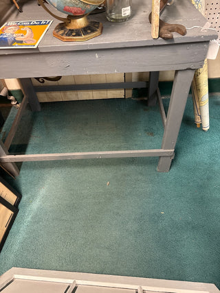 Grey Wooden Display Table