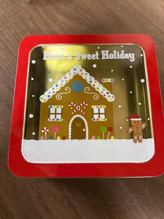 Christmas tin