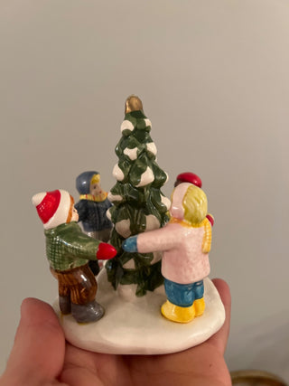 Department Dept 56 Kids Around Christmas Tree