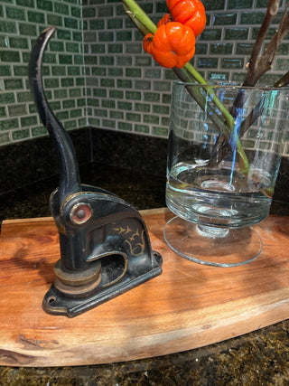 Antique Cast Iron Desk Seal Embosser