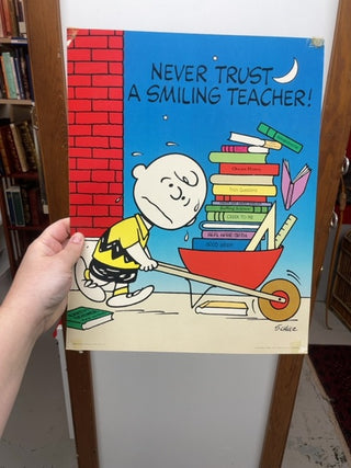 Never Trust a Smiling Teacher-Peanuts