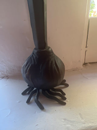 Vintage Metal Bulb Bud Vase