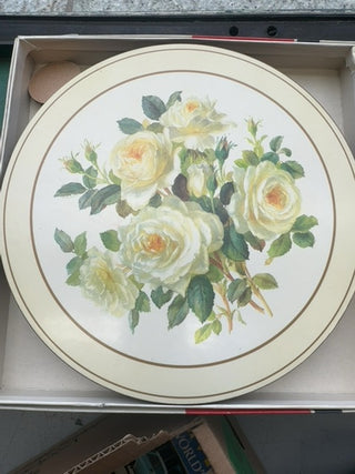 Vintage, new old stock floral placemats ( set of 6)