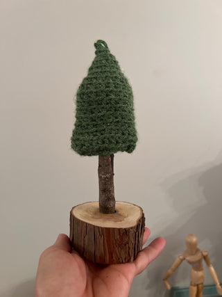 Crocheted Christmas tree