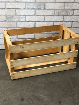 Vntg 70’s Wooden Crate