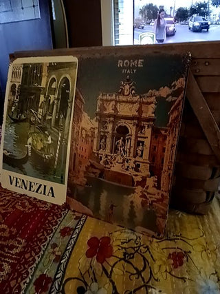 Repro Tin Travel Poster