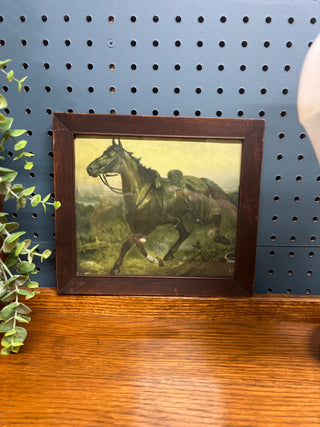 Vintage Horse Print