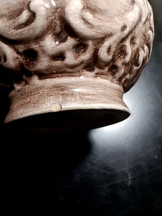 Vint.Capodimont Rose Vase 9x5