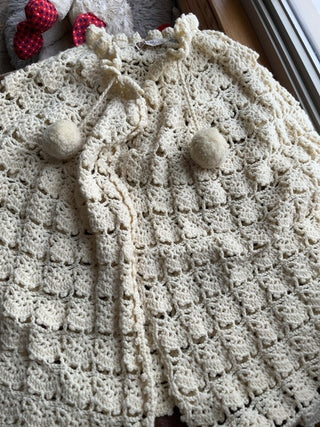 Pallas Irish crochet shawl