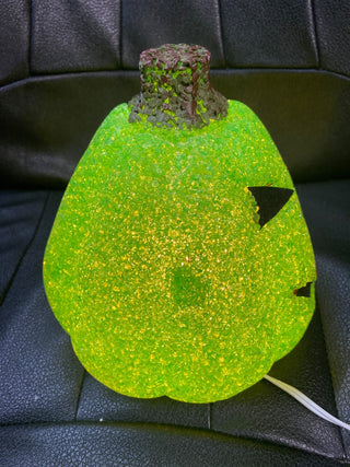 Melted Plastic Pumpkin Light Seasons