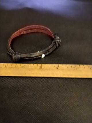 Mens Leather Bracelet