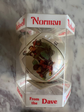 Norman Rockwell Collectors Ornament 1991