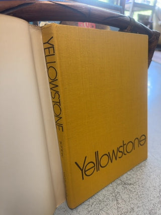 Vintage, 1972 hard covered book Yellowstone
