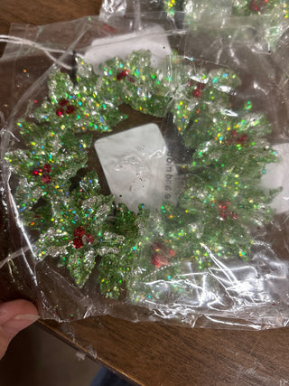 Christmas Wreath Ornament #589