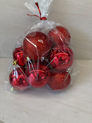 Red ornaments