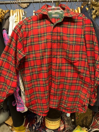 Pendleton plaid shirt wool, XL