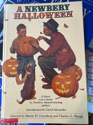 Vintage ,1993 $25.34 A Newbery Halloween - A Dozen Scary Stories by Newbery Award Winning Authors