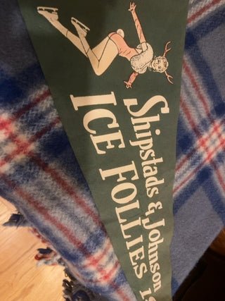 Ice Follies 1957 pennant