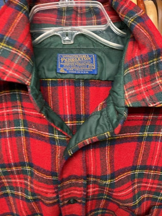 Pendleton plaid shirt wool, XL