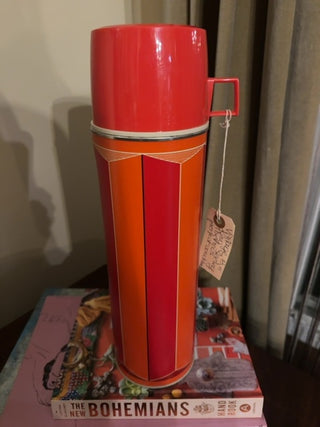 Vintage,  thermos/ orange