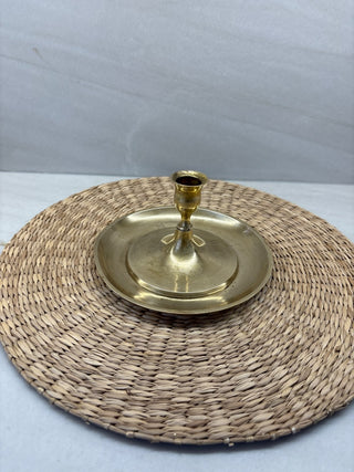Brass candle holder