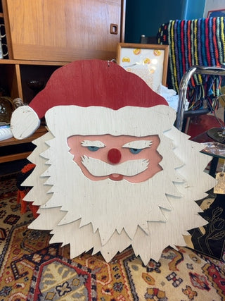 Vintage, handmade Santa’s head