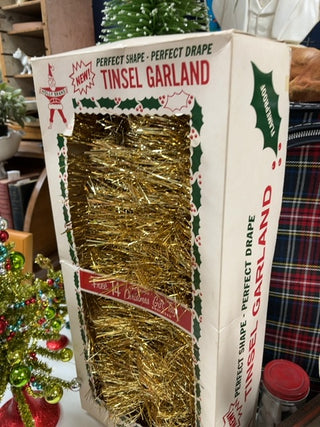 Holly Brand tinsel box