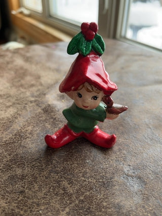 Lefton elf ceramic