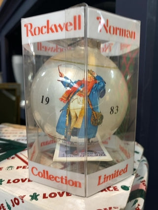 1983 Norman Rockwell Collectible Ornament