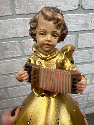 Anri Angel Music Box Brahm’s Lullaby Reuge Vintage