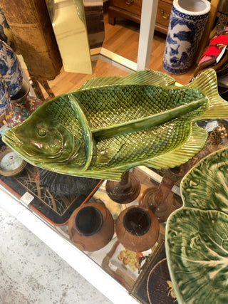 Majolica large fish platter 9 Price is Firm