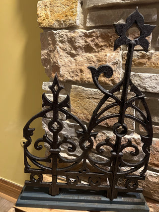 Cast Iron Gothic Architectural Piece