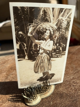 Hula postcard