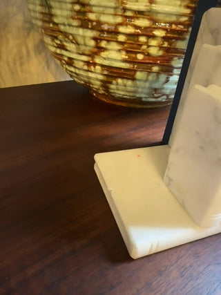 Vintage, Italian alabaster bookends ( set of 2)