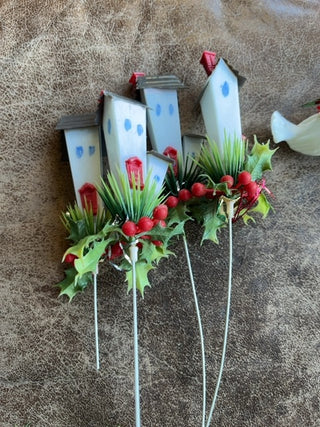 White House sprig x4