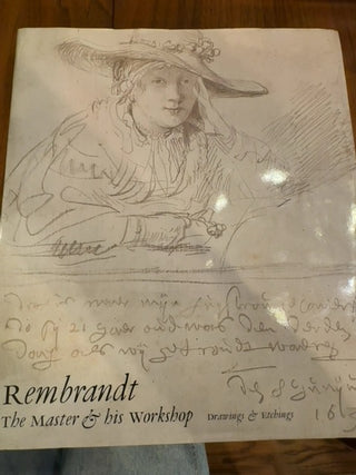 Vintage, 1991 hard cover book ,Rembrandt,drawings and his workshop