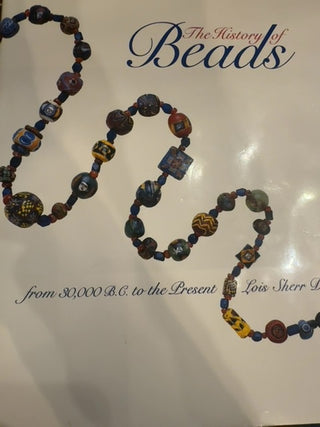 Vintage, 1987 edition book,The History of Beads