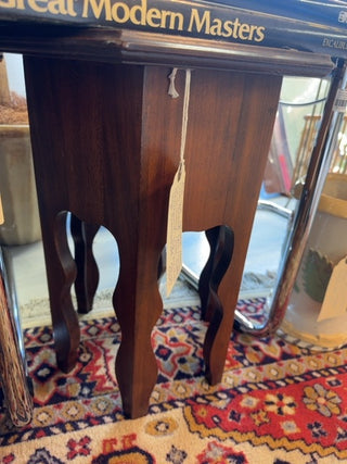 Antique guater sawn oak mission/art side table