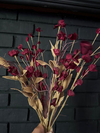 Burgundy Bush Gerbe Stem
