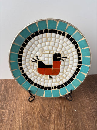 Tile bird plate