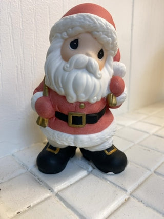 Precious moments ceramic Santa