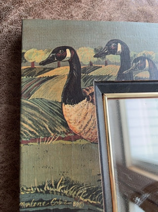 Goose mirror, square