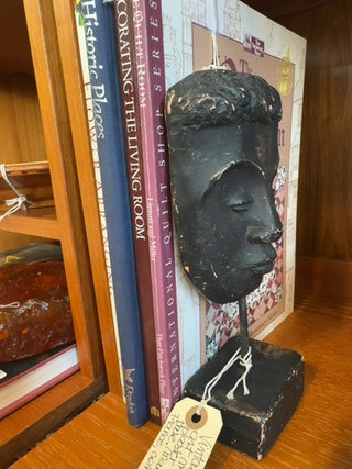 Vintage,abstract figurine/book holder.Made in France