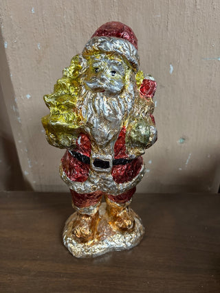 Gilded Foil Wrapped Santa Claus Chocolate Christmas Decoration #580
