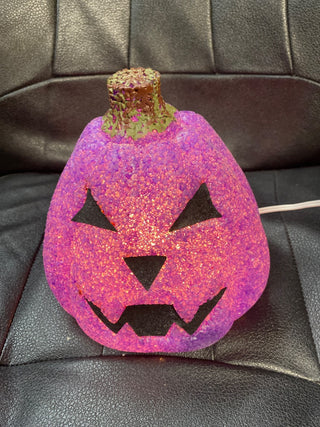 Melted Plastic Pumpkin Light Seasons