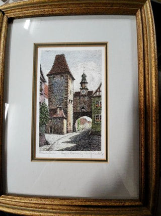 Vintage Signed Printmaker Art